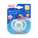 PIGEON Chupete Mini Ligth Chupete Alpaca Celeste +0M