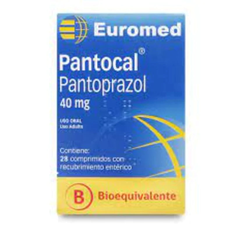 Pantocal 40mg 28 Comprimidos con recubrimiento entérico