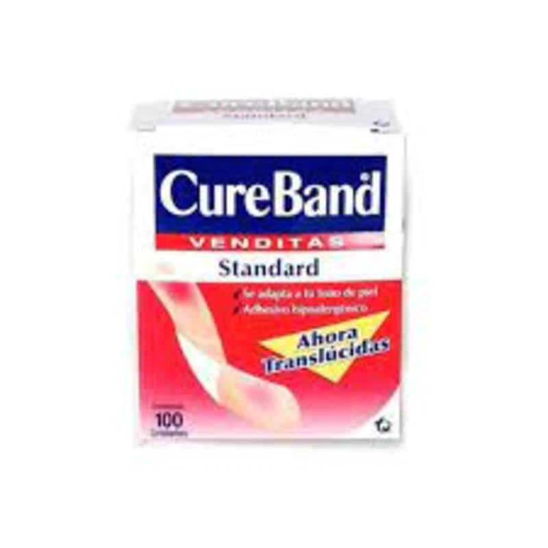 Parche curitas cureband 100unidades