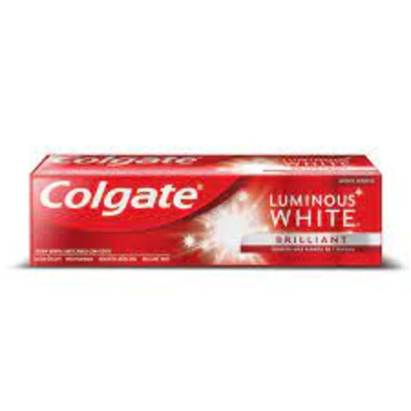Pasta dentífrica colgate luminous white 140g