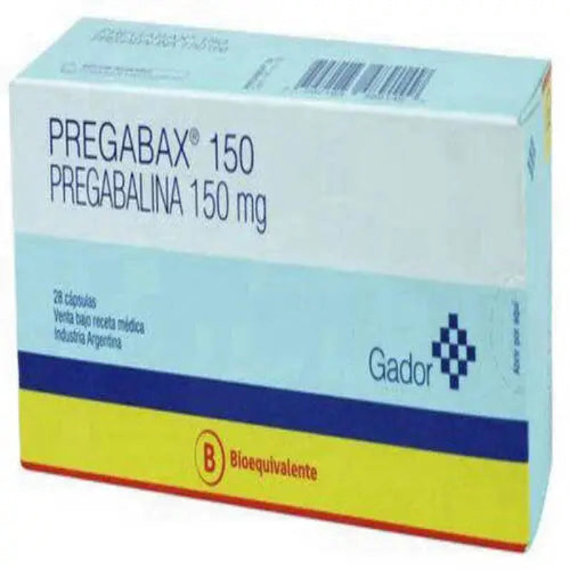 Pregabax 150 Mg x 28 Capsulas ( Gador )