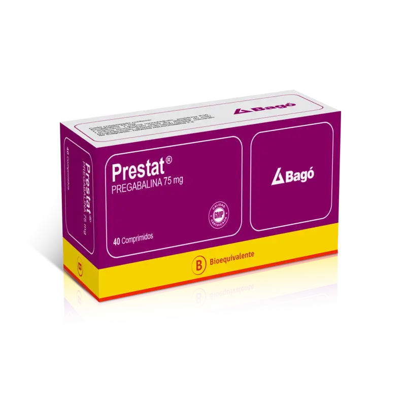 Prestat 75mg 40 Comprimidos
