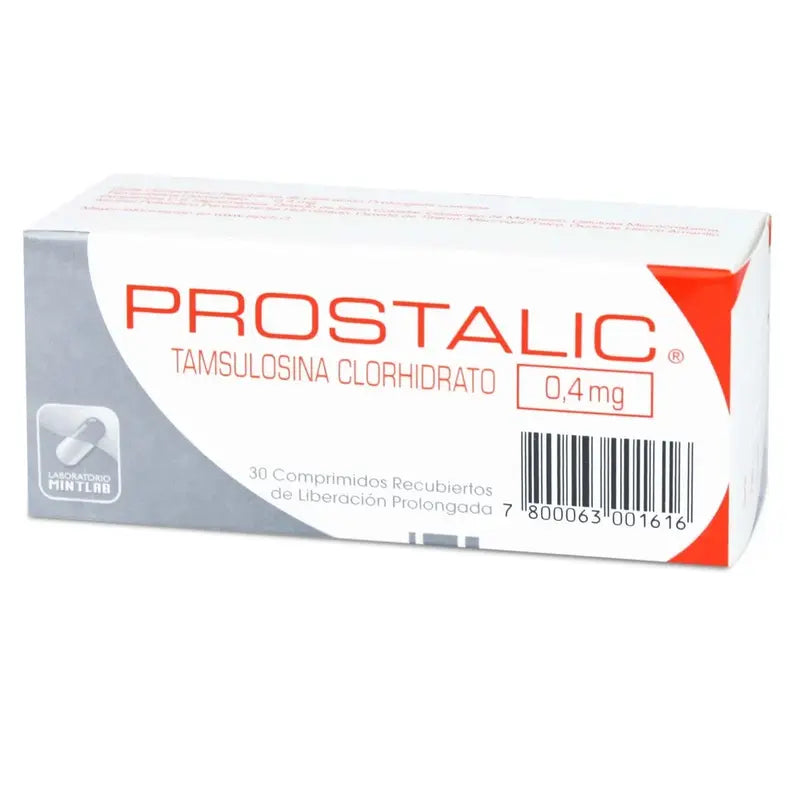Prostalic Tamsulosina 0,4mg 30 Comprimidos de Liberación Prolongada