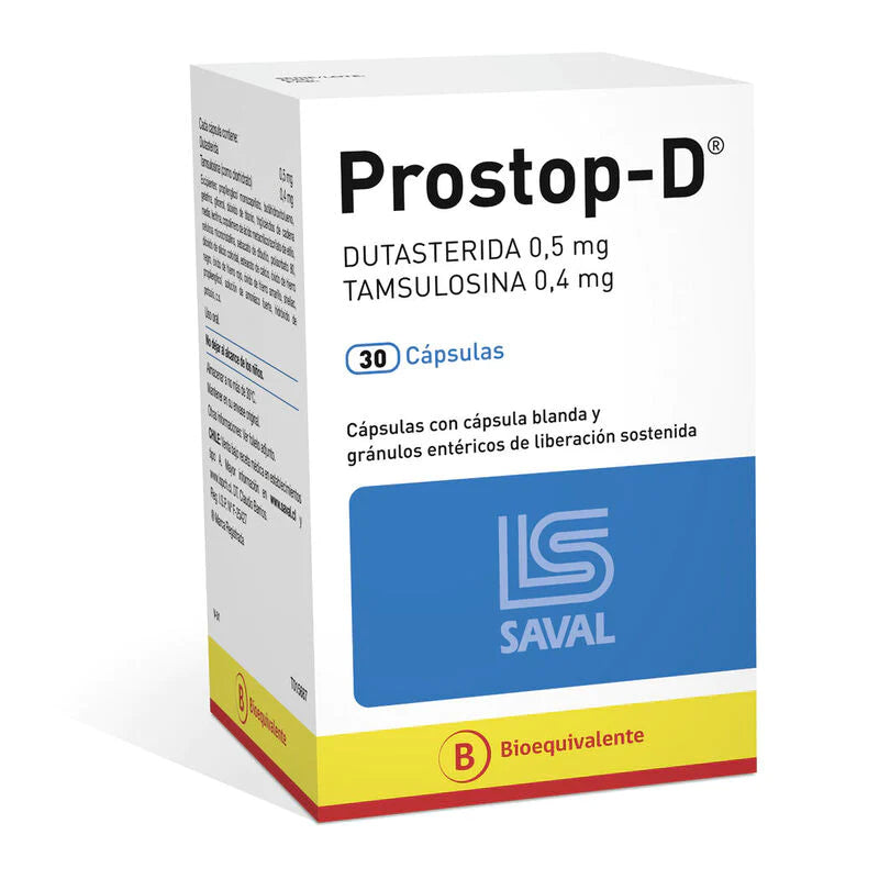 Prostop-D 0,5mg/0,4mg 30 Cápsulas
