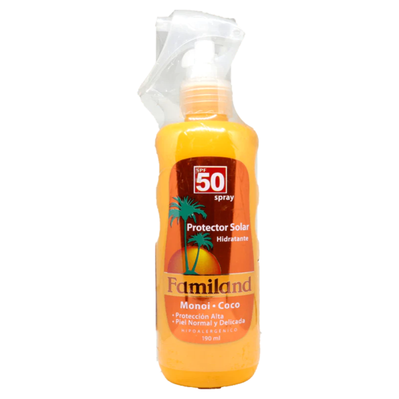 Protector solar hidratante spray 190ml