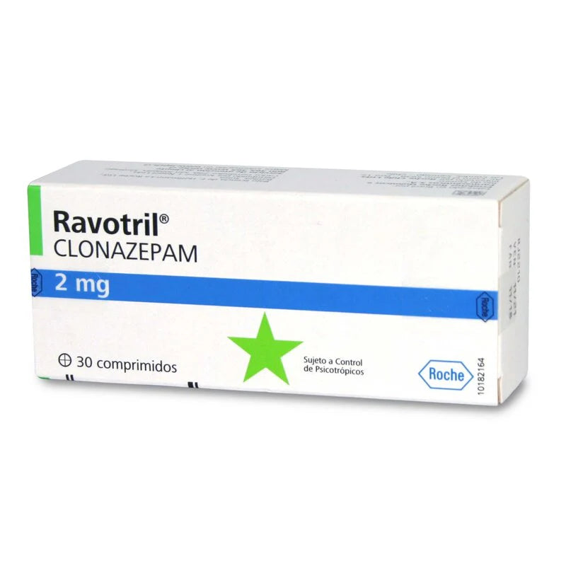 Ravotril 2mg 30 Comprimidos