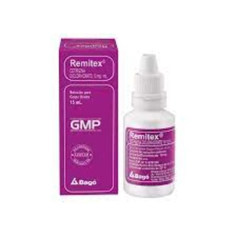 Remitex 10mg/ml gotas 15ml