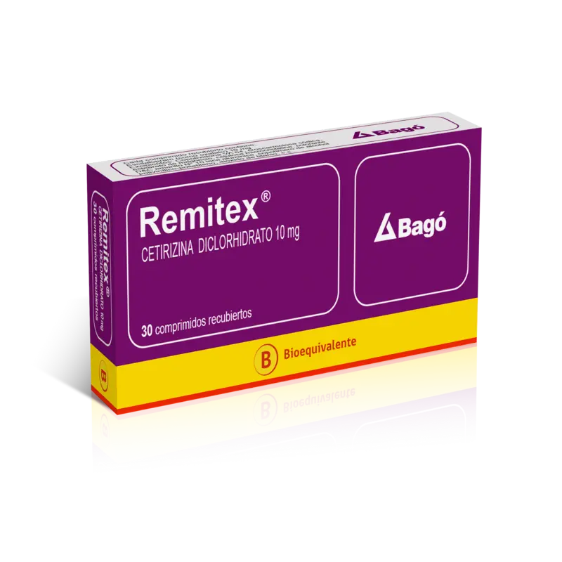 Remitex 10mg 30 Comprimidos recubiertos