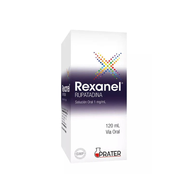 Rexanel Rupatadina 1mg/ml Jarabe 120ml