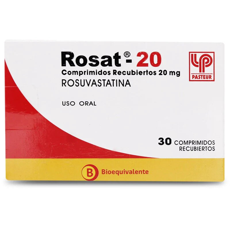Rosat 20mg 30 Comprimidos recubiertos