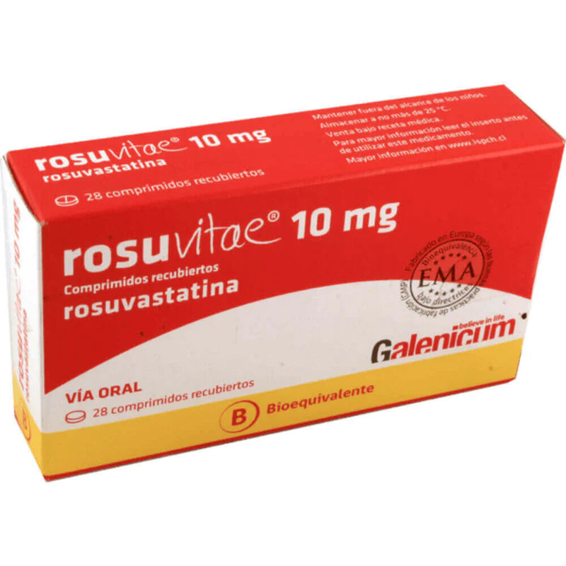 Rosuvitae 10mg 28 Comprimidos recubiertos