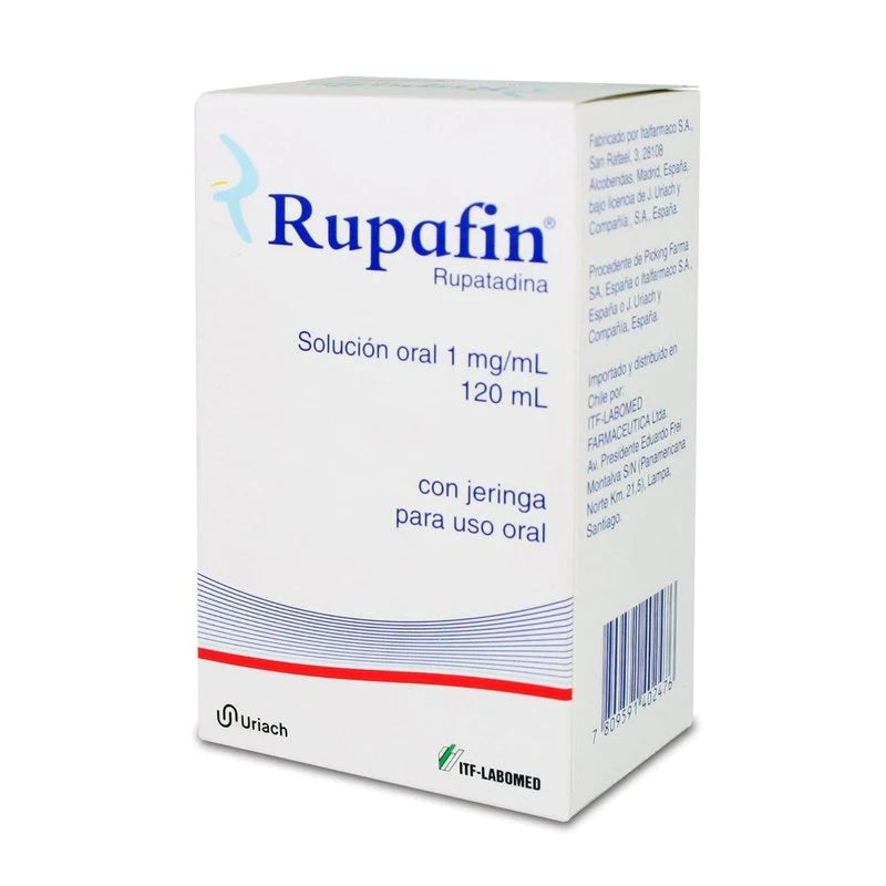 Rupafin solución oral 1mg/ml 120ml
