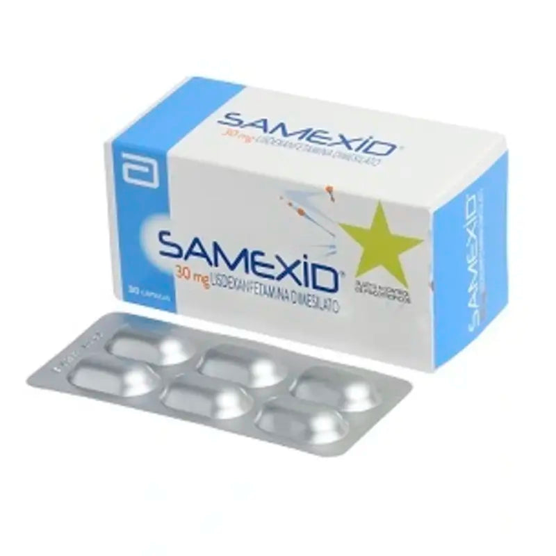 Samexid 30 mg 30 cápsulas