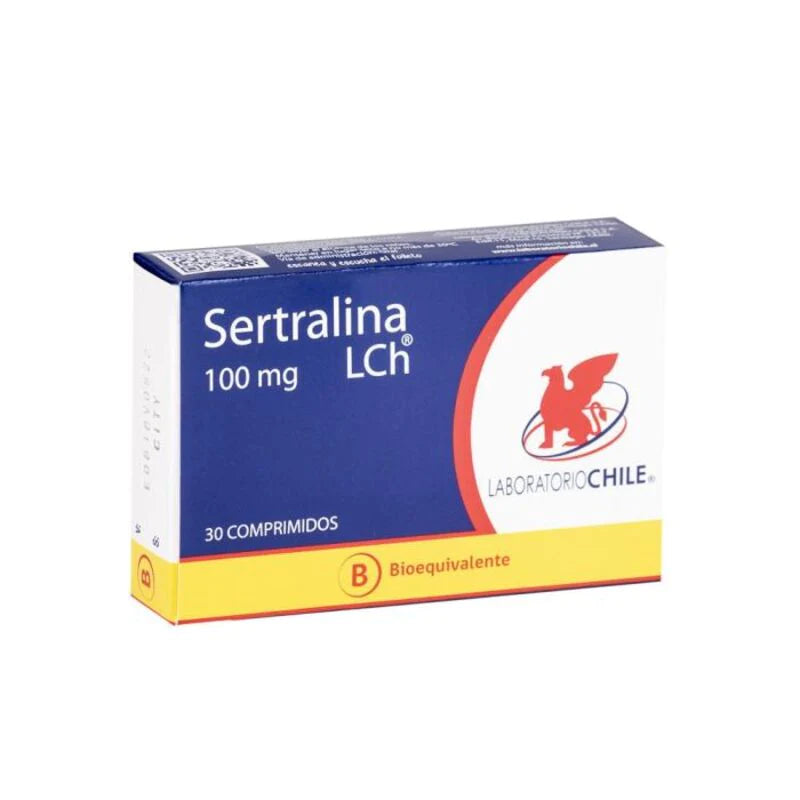 Sertralina 100mg 30 comprimidos
