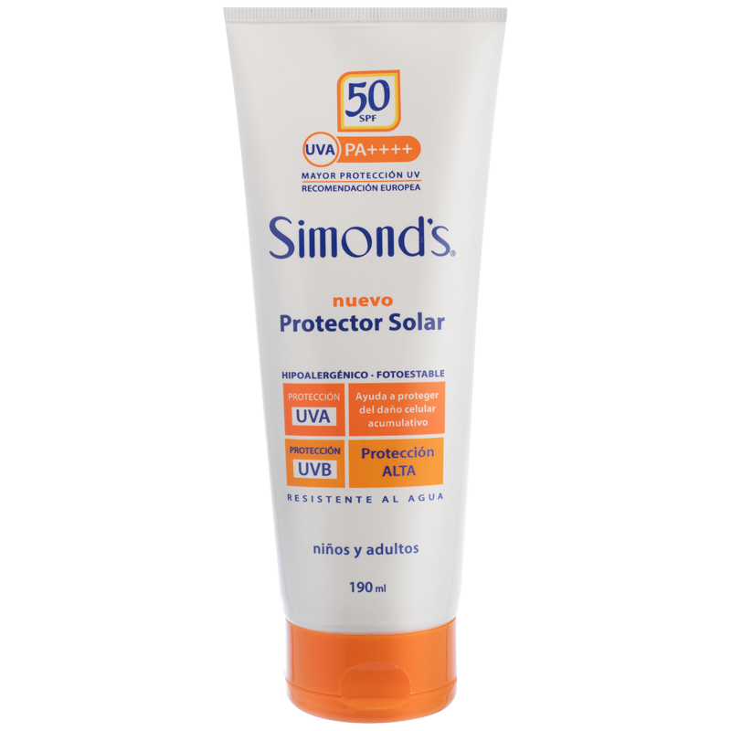 Simonds Pantalla Solar Fps 50+ 190ml