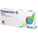 Simperten-D 50/12,5 30 Comprimidos Recubiertos