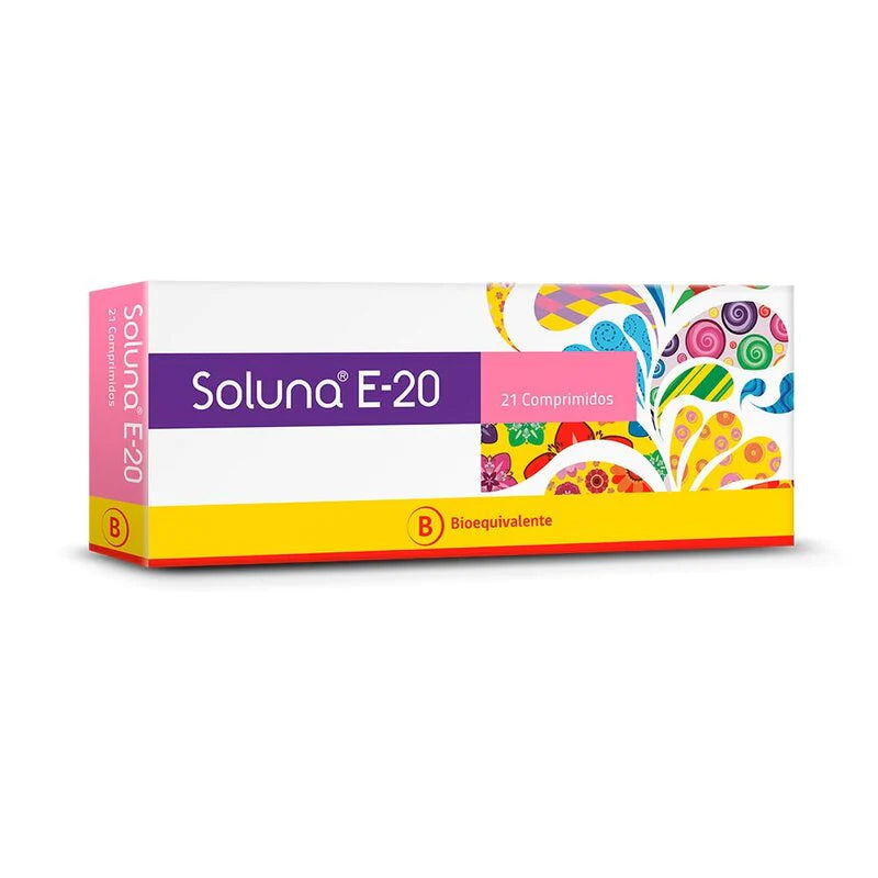 Soluna E-20 21 Comprimidos