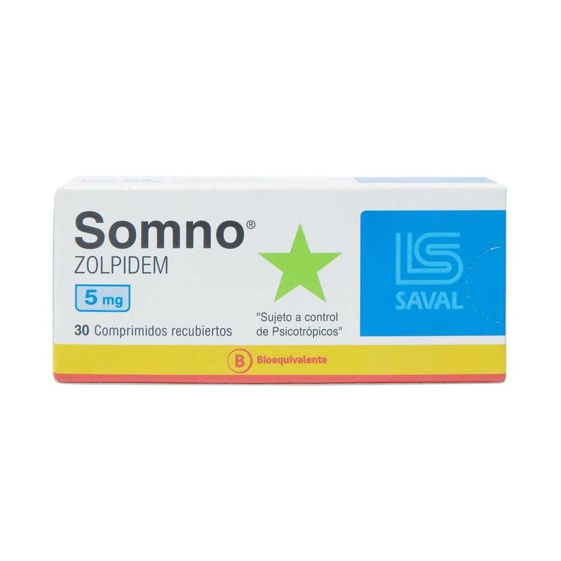 Somno 5mg 30 Comprimidos recubiertos