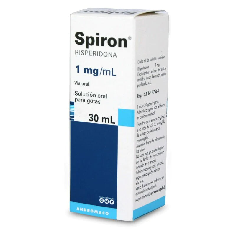 Spiron 1mg/ml 30ml solución oral para gotas