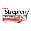 Strepfen Miel y Limon 8 Pastillas de disolución bucal