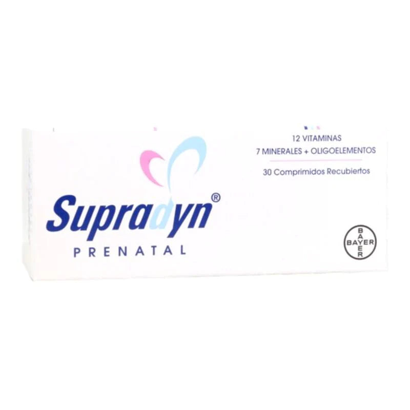 Supradyn prenatal 30 Comprimidos recubiertos