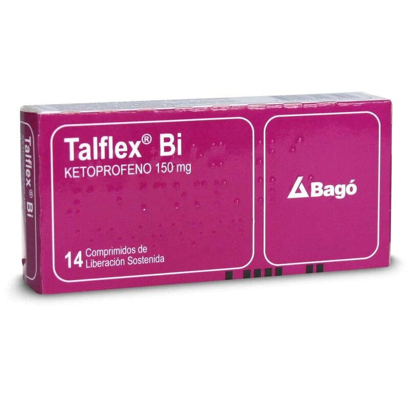 Talflex Bi 150mg 14 Comprimidos de liberación sostenida