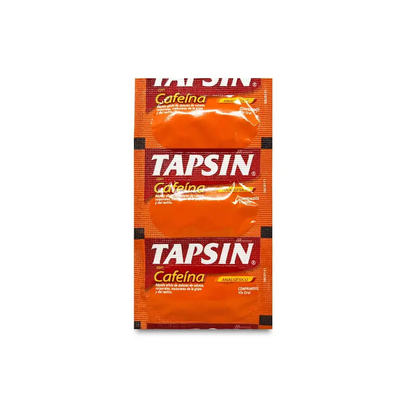 Tapsin Con Cafeína Sobre 6 Comprimidos