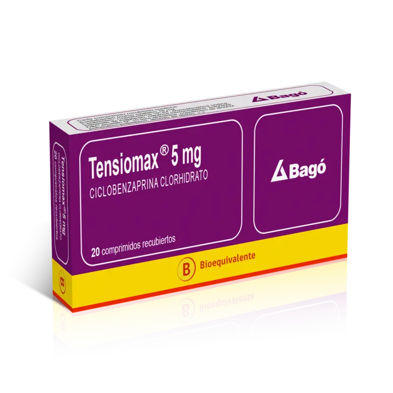 Tensiomax 5mg 20 Comprimidos recubiertos