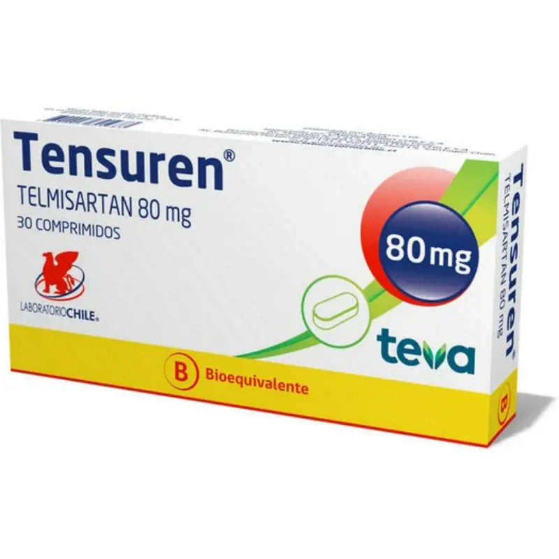 Tensuren 80 mg 30 Comprimidos