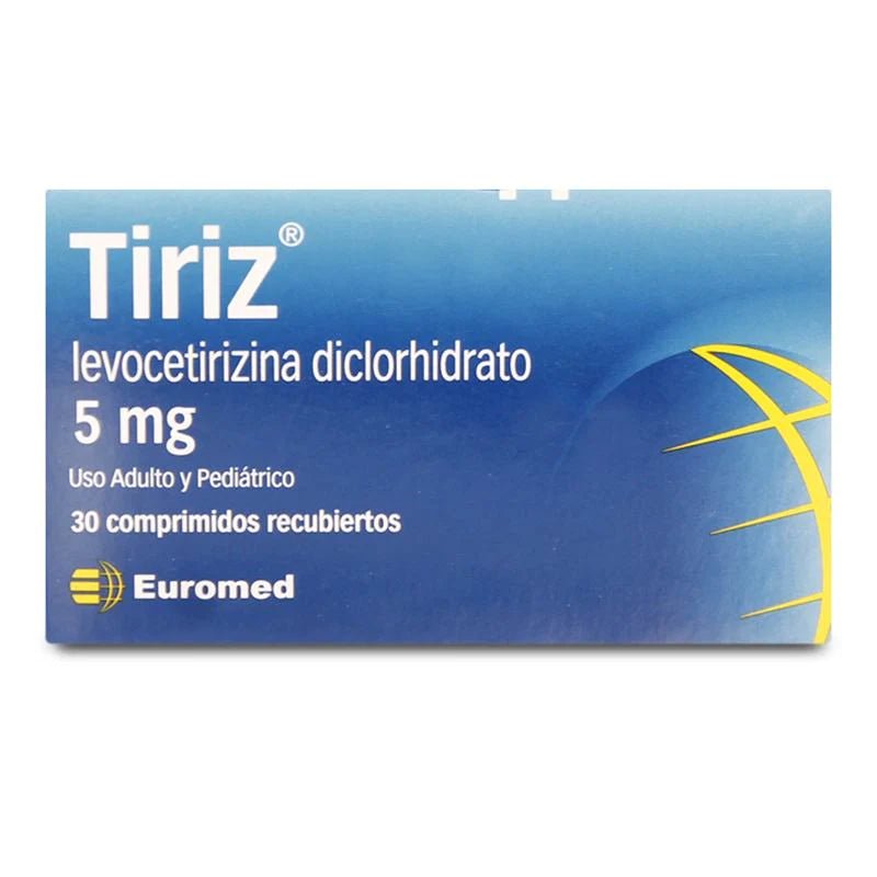 Tiriz 5mg 30 comprimidos