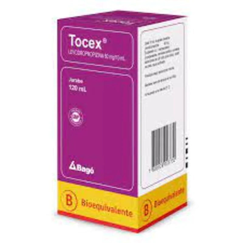 Tocex 60mg/10ml Jarabe 120ml