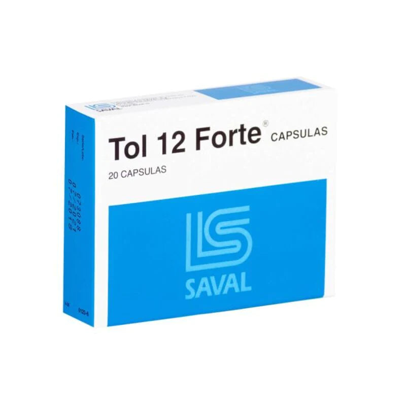 Tol 12 Forte 20 Cápsulas