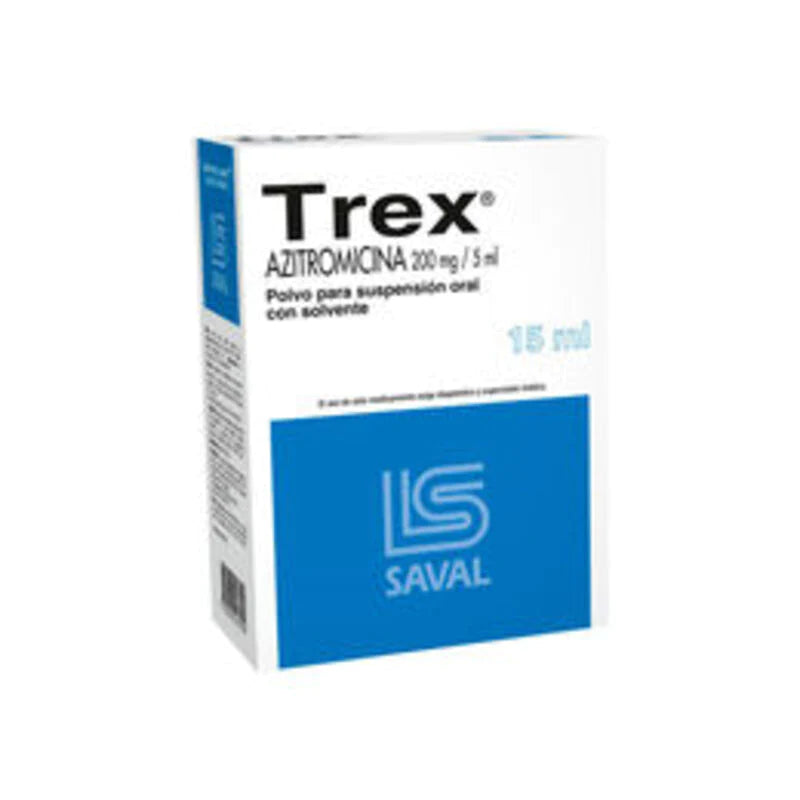 Trex 200mg/5ml polvo para suspención oral 15ml