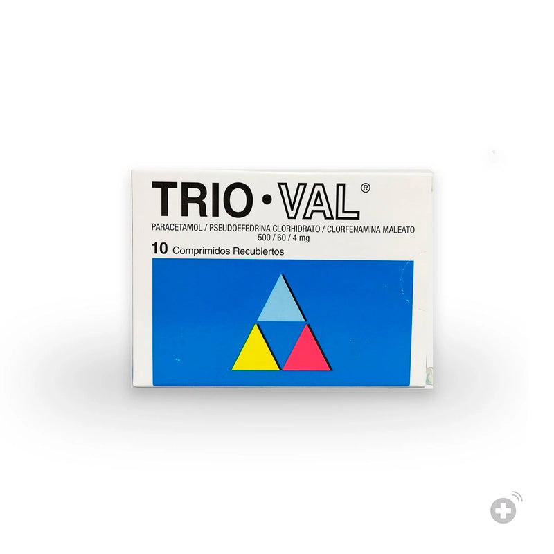 Trio-Val 10 Comprimidos Recubiertos