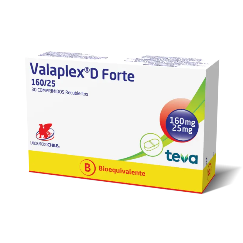 Valaplex D Forte 160 / 25 mg