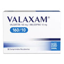 Valaxam 160mg/10mg 30 Comprimidos Recubiertos