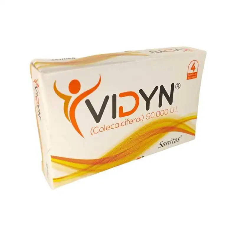 Vidyn 50.000 U.I. 4 Cápsulas Blandas