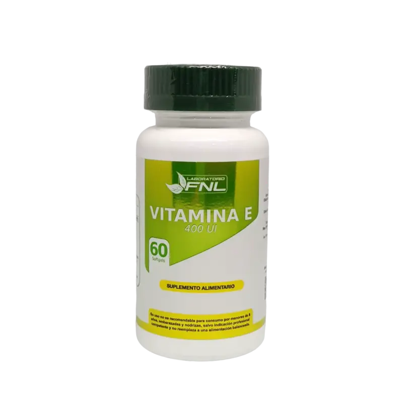 Vitamina E 400UI 60 Softgels