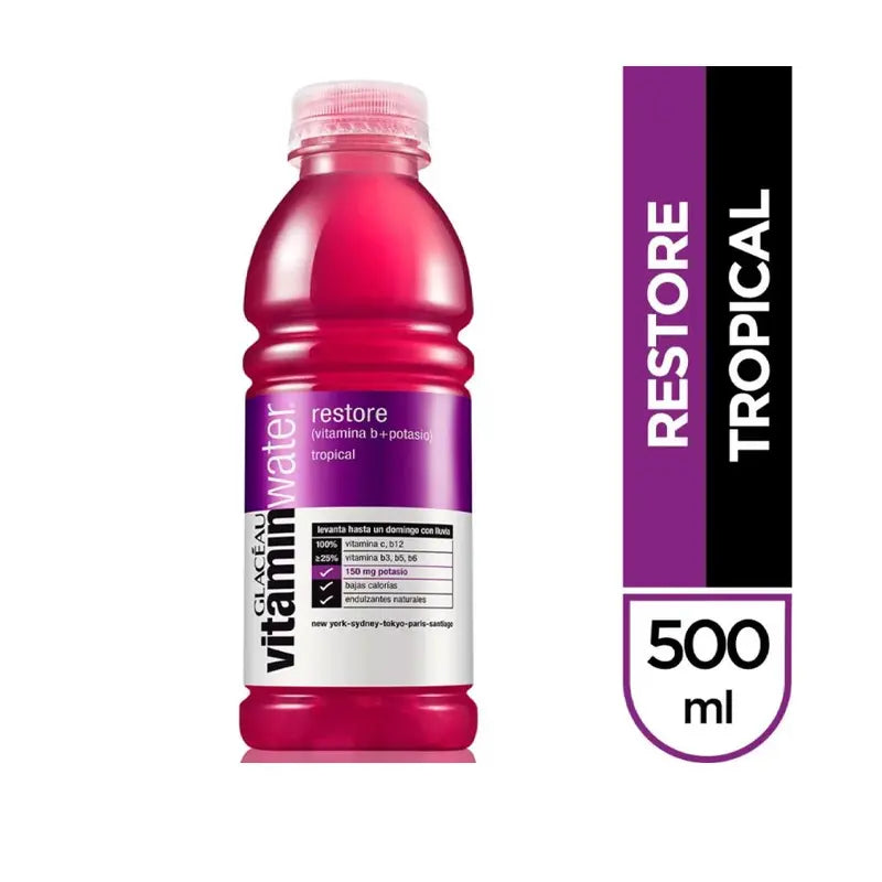 Vitaminwater Restore Tropical 500ml