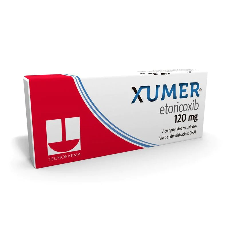 Xumer 120mg 7 Comprimidos recubiertos