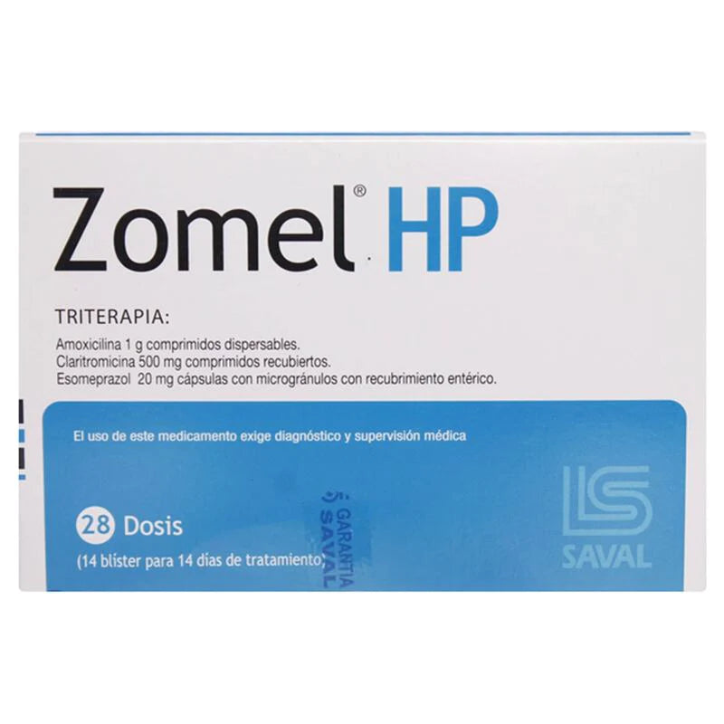 Zomel HP Triterapia 28 Dosis