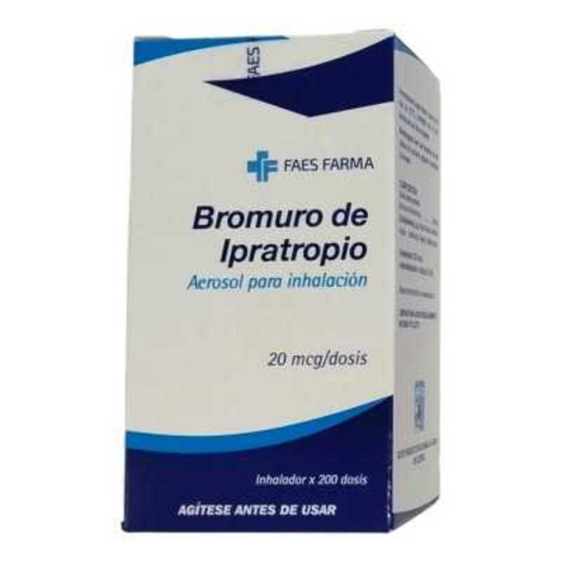 Bromuro de ipratropio 20 mcg 200 dosis