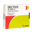Deltius 50.000 UI 4 ampollas ITF-LABOMED