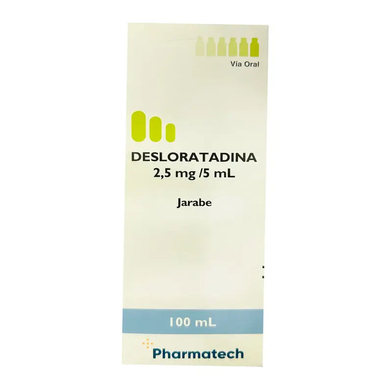 Desloratadina 2,5 mg /5 ml Jarabe 100 ml
