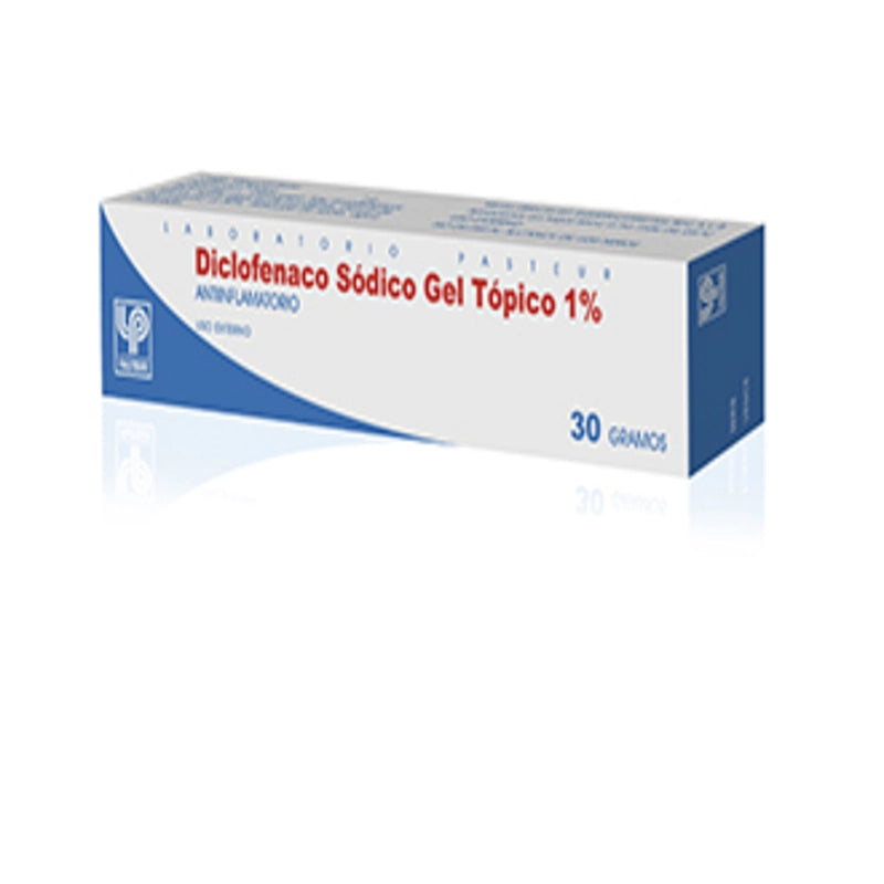 Diclofenaco sódico Gel Tópico 1% 30gr