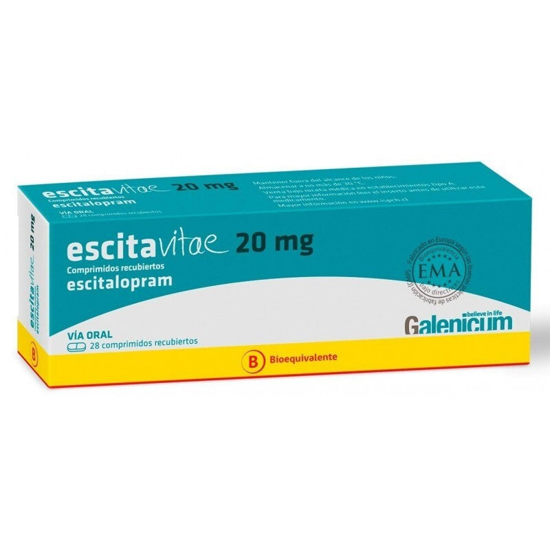 Escitavitae 20mg 28 Comprimidos