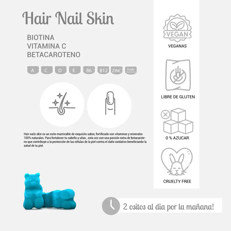 Hair, Nails & Skin 60 Gomitas