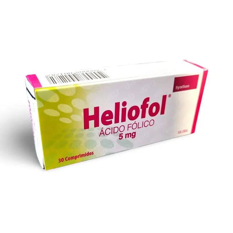 Heliofol 5 mg 30 comprimidos