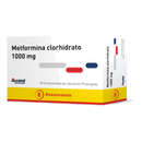 Metformina Clorhidrato 60 Comprimidos de Liberación Prolongada 1000 mg (CENABAST)