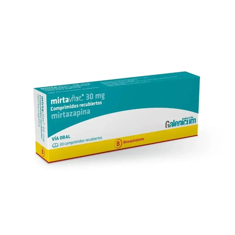Mirtavitae 30 mg 30 comprimidos recubiertos